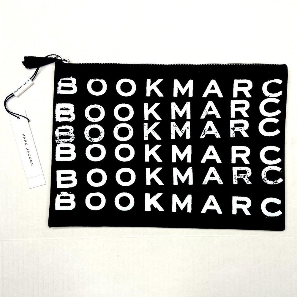 [Marc Jacobs] Canvas Cloth Zipped Logo Pouch